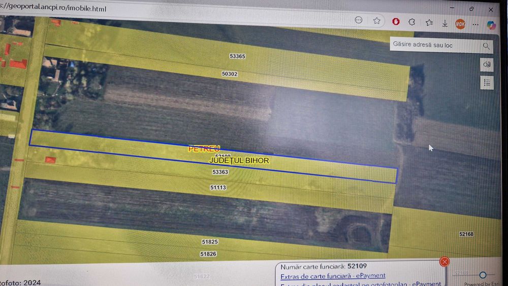 Teren intravilan ABRAMUT 7281 MP