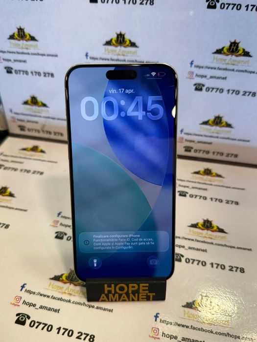 Hope Amanet P13 / iPhone 15 Pro Max /White Titanium / 256 GB