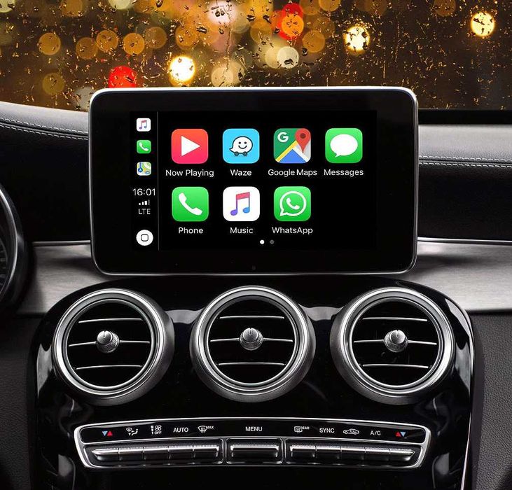 Activare Apple CarPlay Android Auto Mercedes C W205 si GLC X253