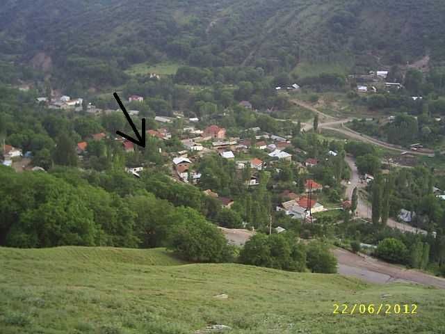 Продается участок с домом в Чимгане!