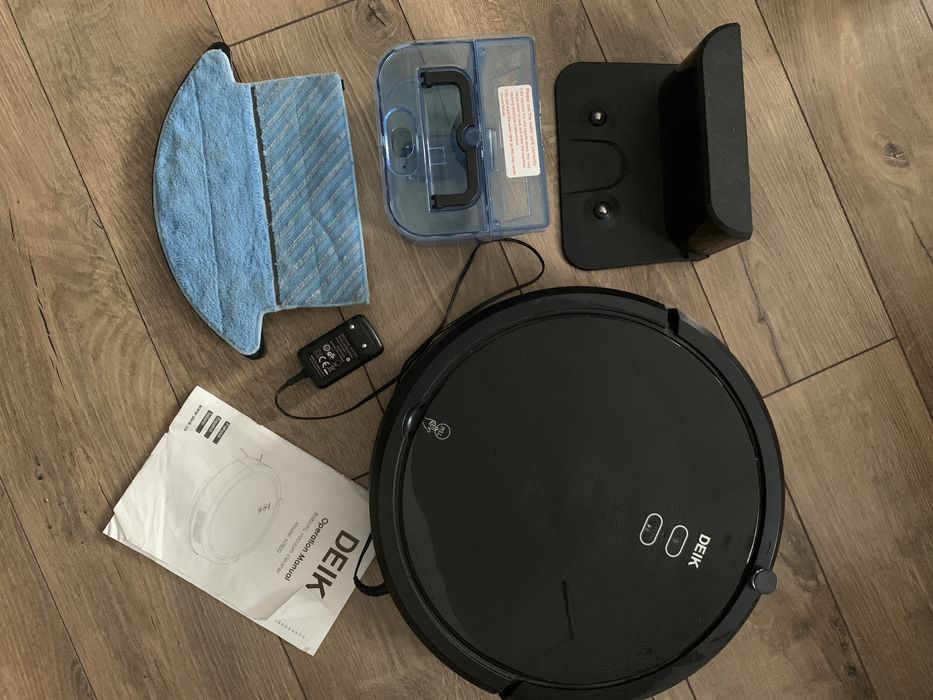 Aspirator robot 2in1 cu functie de spalare