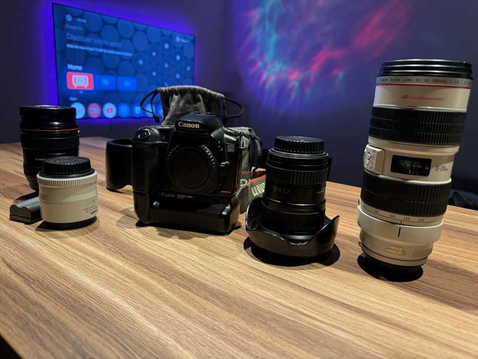 Canon EOS 20D + Obiective