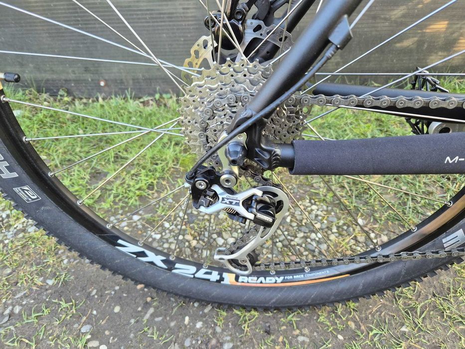 MTB Cube LTD RFR, full alu, cadru anodizat, furca Rockshok 110mm