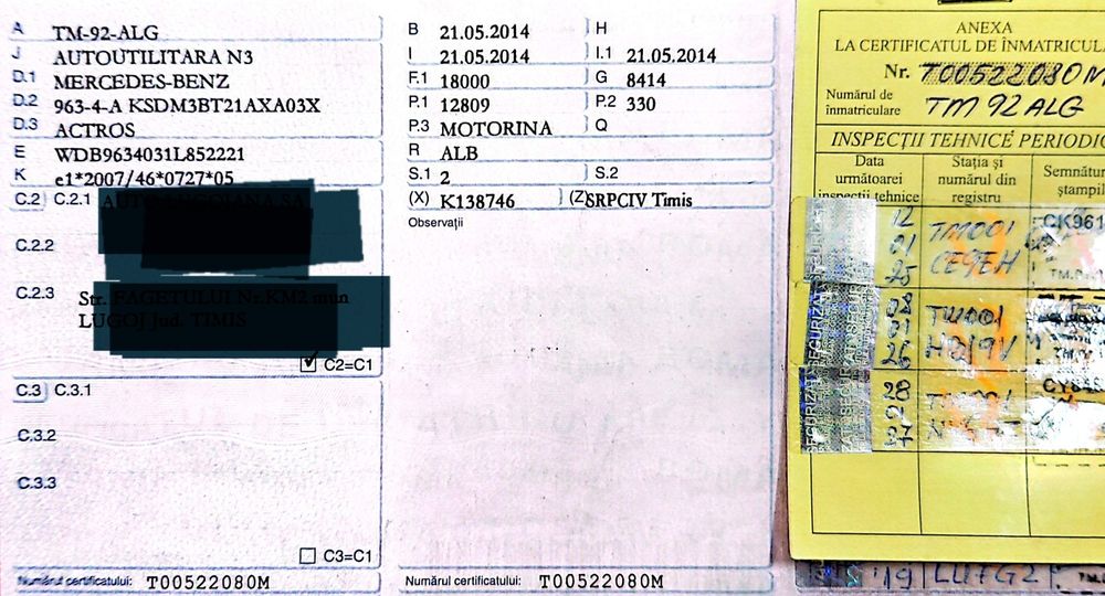 Mercedes Actros LS 450,  MP4