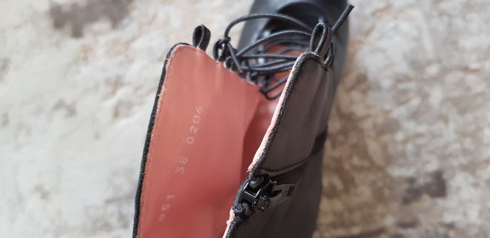 Боти-сандал, естествена кожа