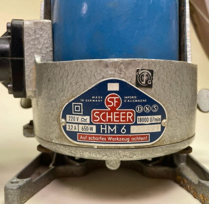 Mașină de frezat profesională Scheer HM 6 - 650W - Made in Germany