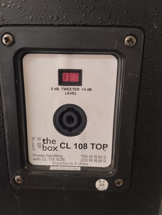 Колони The box CL 108 Top