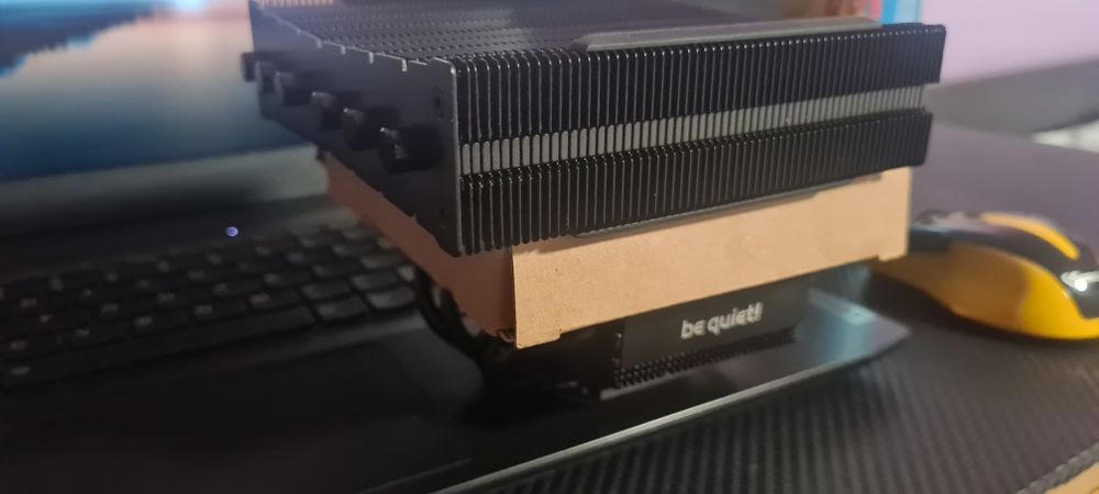 Be quiet! Dark Rock (radiator CPU) + 2x Silent Wings 3 120mm PWM