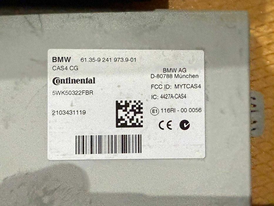 Calculator ecu kit pornire BMW seria 5 F10  F11 525d motor 3.0 automat