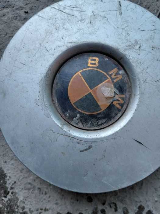 Оригинальные Колпаки на диски бмв 2 стиль  3штуки под востановление