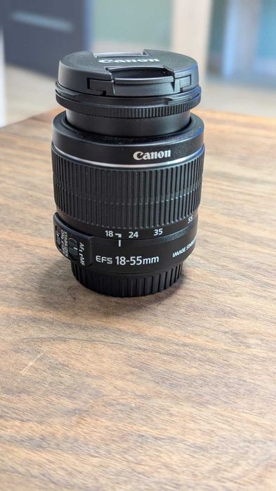 Обектив Canon EF-S 18-55mm f/3.5-5.6 IS II — като нов