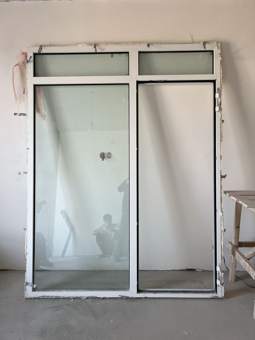 Окно двери витрина, алюминевый профиль