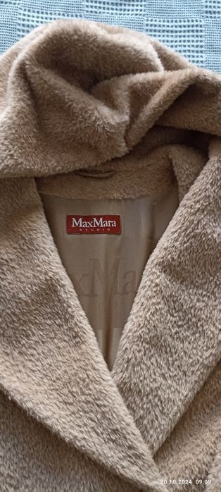 Max Mara бежевое пальто
