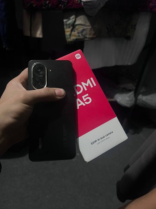 Redmi A5 3/64GB Black 5200mAh batareya