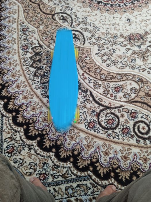 Светящий мини скетборд с комплектом