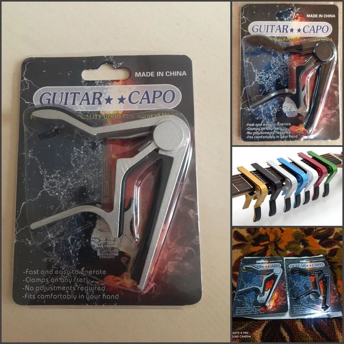 Gitaralar uchun sifatli Kapodastrlar