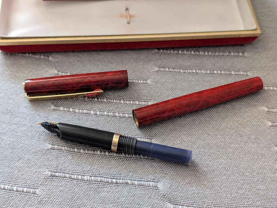 Set Pix + Stilou OMAS, in cutie si Pix Pelikan Silvexa 28, cadoul ideal