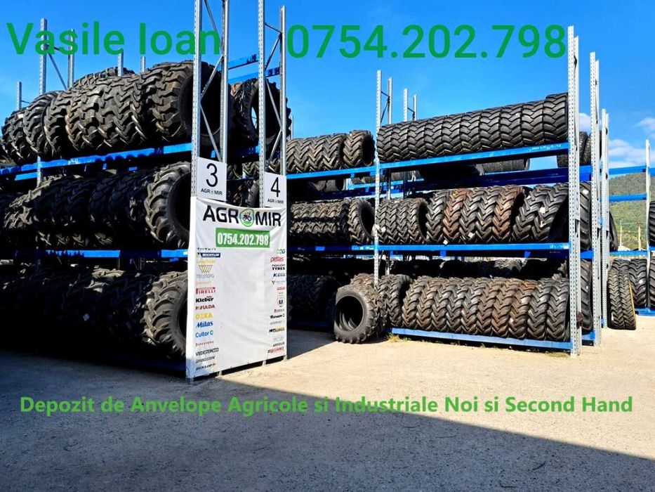Anvelope 14.9-30 noi cu 10 pliuri pentru tractor marca MONTANA