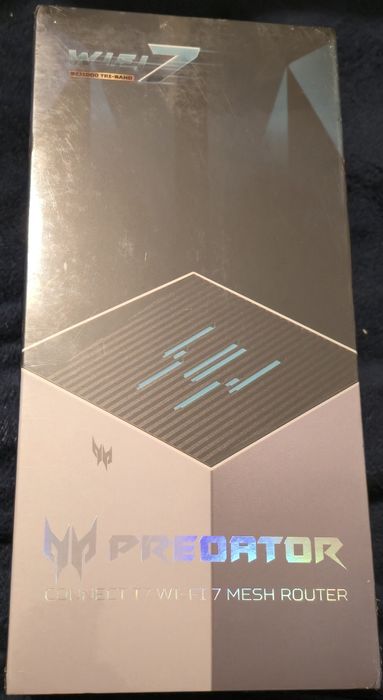 Router  Acer predator T7, WI-FI 7, Tri-band, 6 GHz, 5GHz, 2,4GHz

2.4