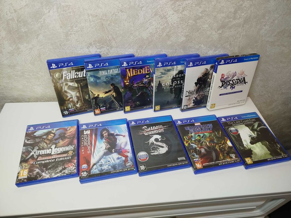 Playstation 4 диски PS4