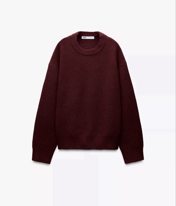 Свитер Zara с этикеткой