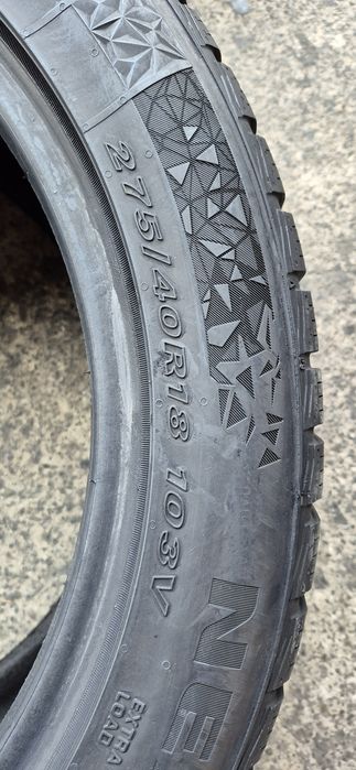 4 anvelope iarna Nexen,fata 245/45/18,spate 275/40/18.Pret/bucata.