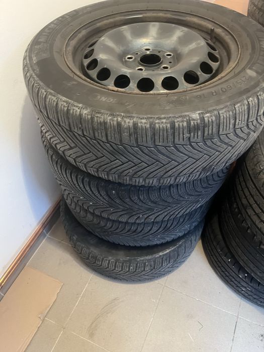 Jante R-18-5x112 cu anvelope slim si R16 anvelope iarna