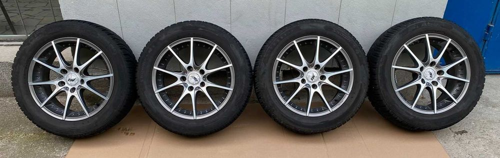 Зимни гуми Lassa Snoways 4 215 55 R16 с джанти AEZ 7Jx16EH2+ ET35 5x112x16"