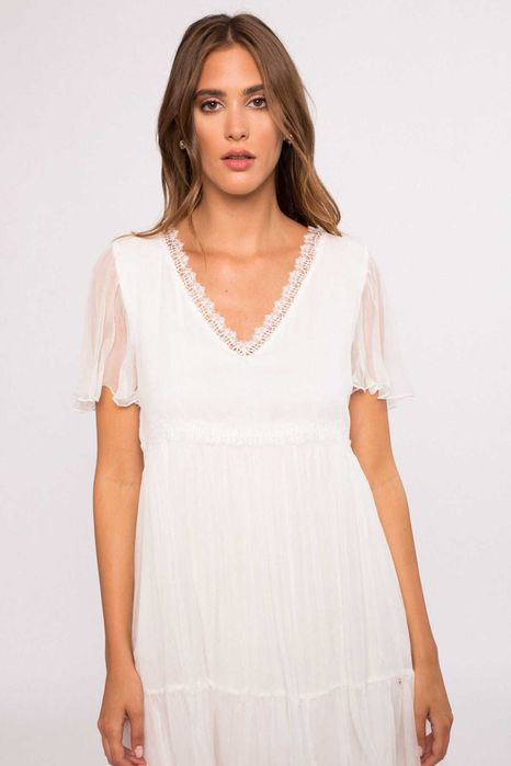 rochie noua NISSA din matase naturala, RO40 (E38)