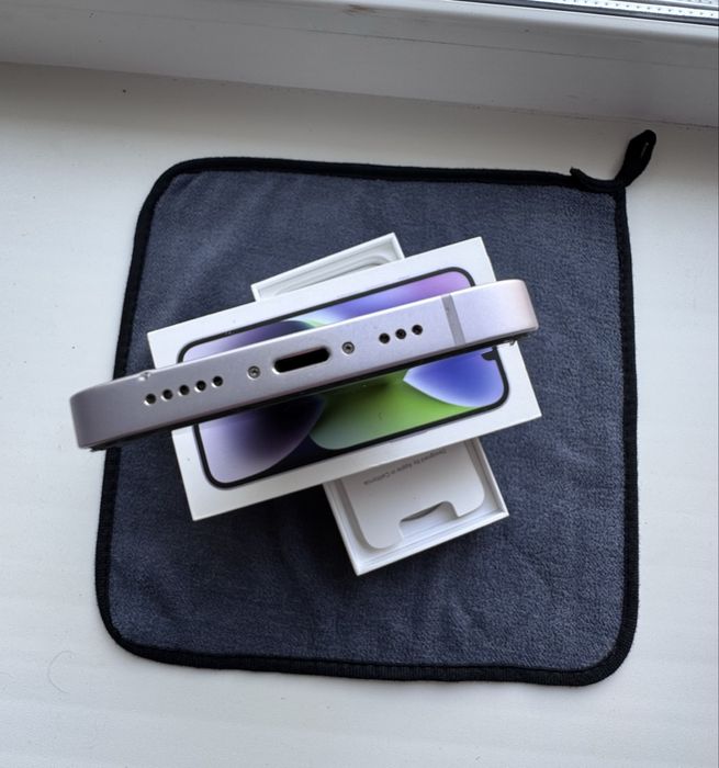 Iphone 14, purple, 128 gb, akb 76%