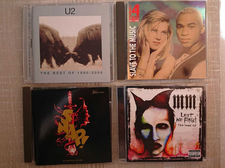 CD Modern Talking Enigma ABBA Cameo Texas SANDRA Barry White GARBAGE