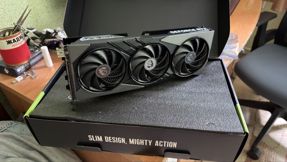 Видеокарта MSI RTX4060ti 16GB