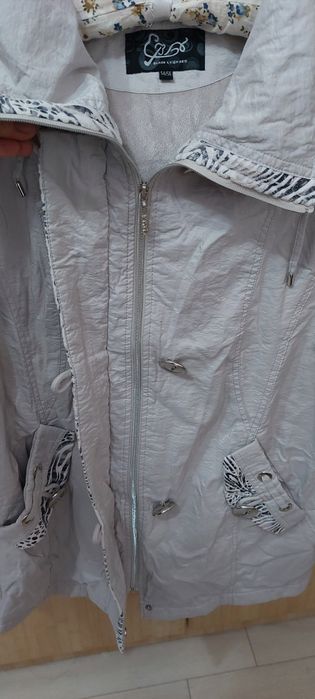 ЯКЕ с качулка, дълж. ⅞ и Манто черно дълго ХХХL