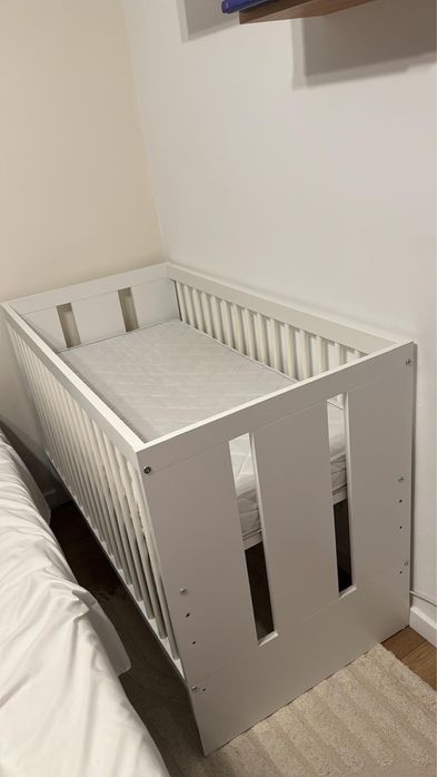 Patut bebe  cu saltea inclusa 120*60