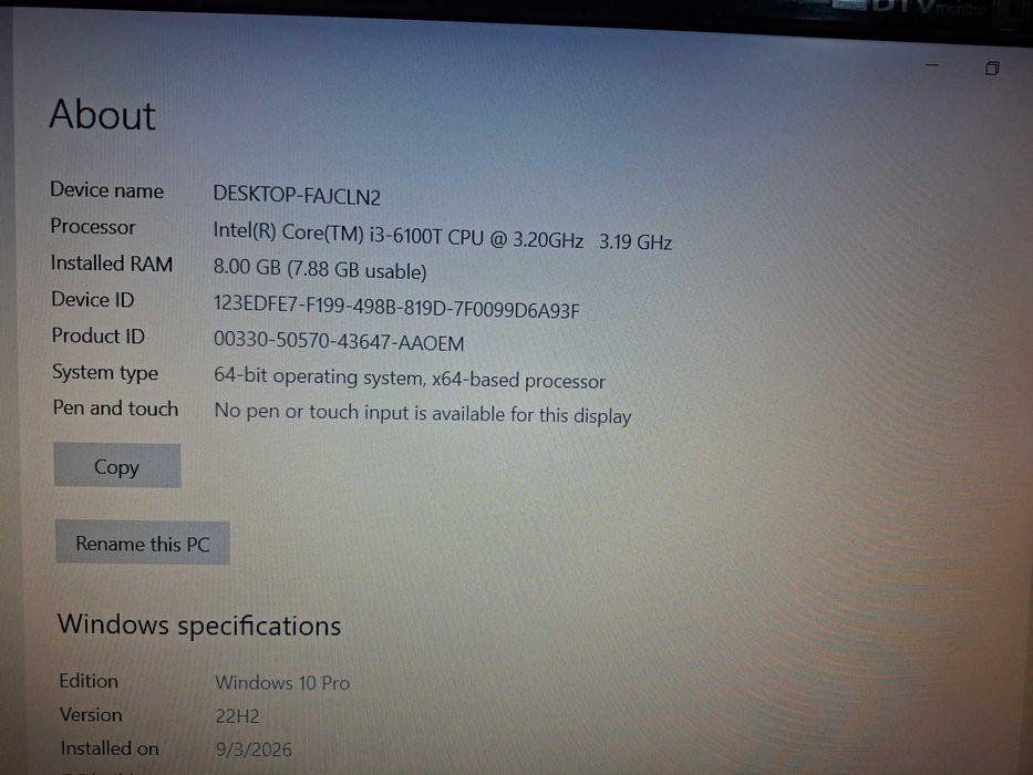 HP Elitedesk 800 G2