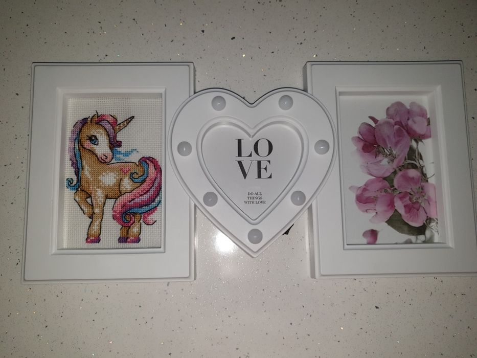 Гоблен коте +Гоблен Пони с рамка за снимка