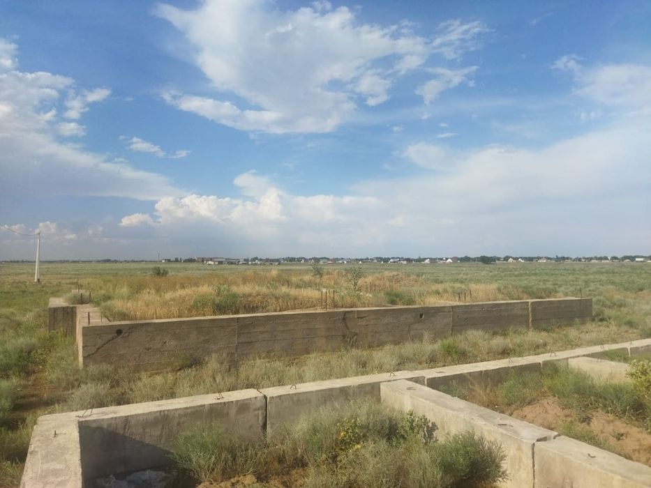 Жер сатылады фундамент құйылған докумпнтпен