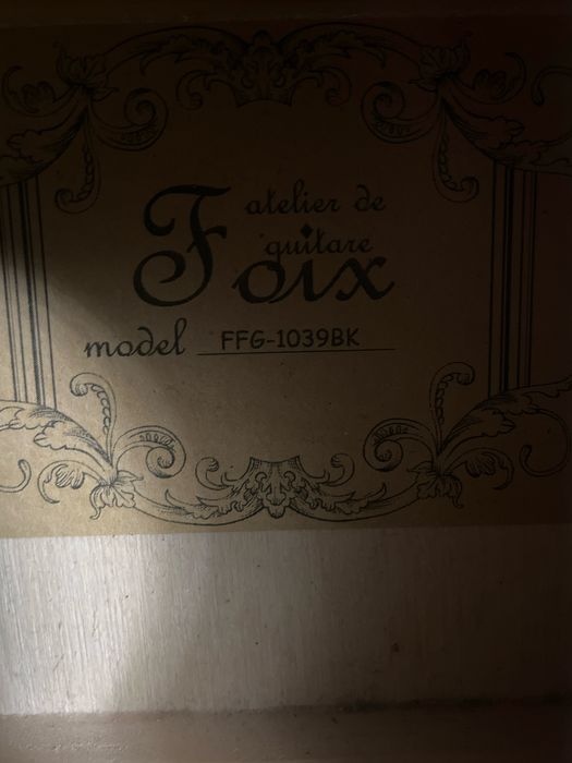 акустическая гитара FOIX