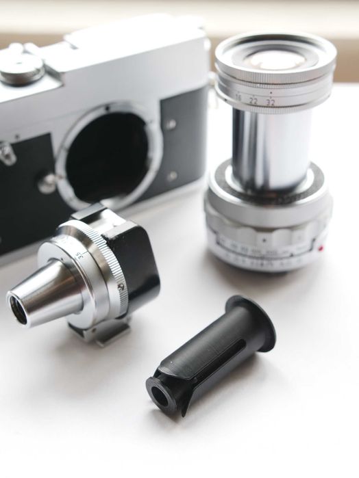 Leica MD + quickload film spool. Aparat pe film 35mm