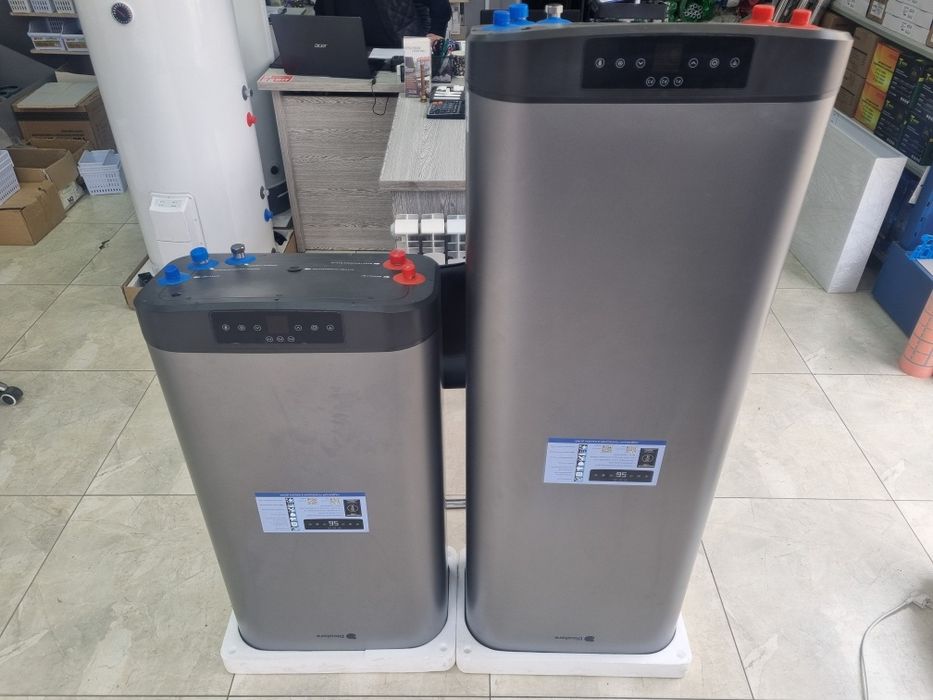 DICALORE Косвенный бойлер из нержавеющей стали с Wi-Fi