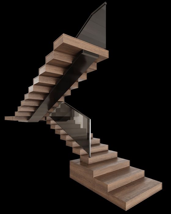 Лестница обшивка установка