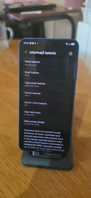 Vând Samsung Galaxy S25 256GB / 12GB RAM Navy – Impecabil 100%