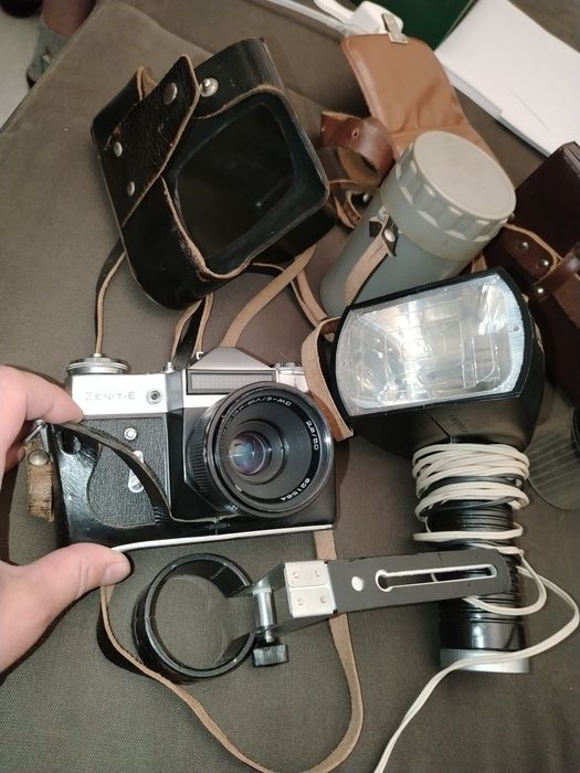 Фотоаппарат zenıt весь комплект