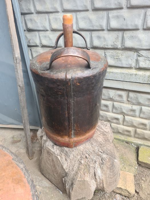 Cazan de tuica din cupru 150L,petru tuica