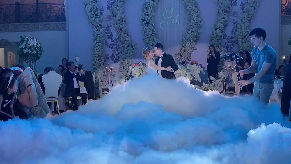 Тяжелый дым на свадьбу.
