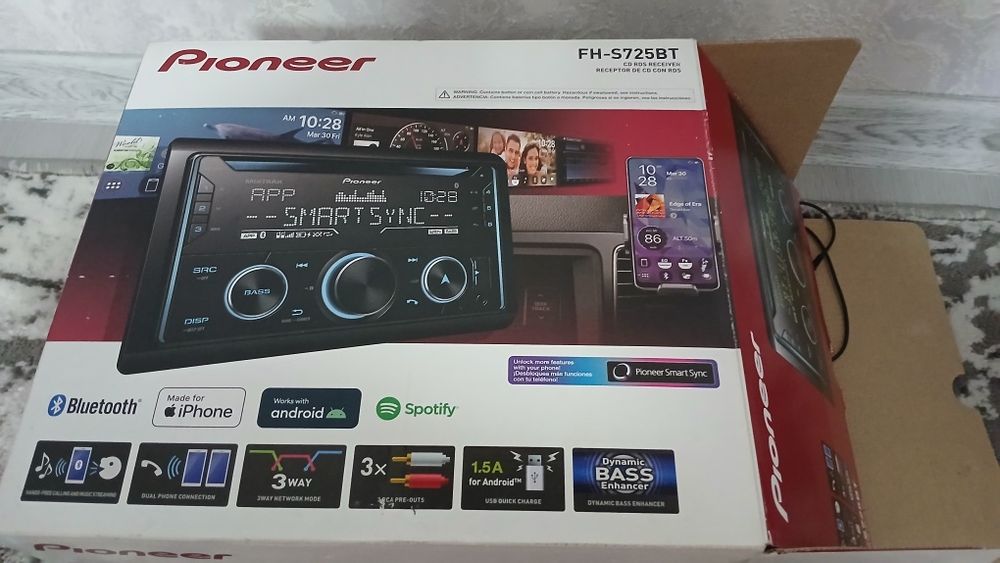 Pioneer FH-S725BT