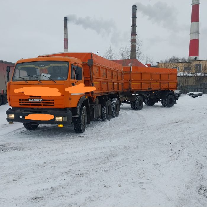Продам Камаз с прицепом