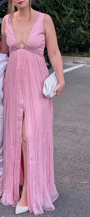 Rochie seara mătase naturala Nissa marimea S