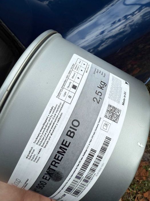 NOVAVIT F900 EXTREME BIO BLACK 2.5кг черна кутия боя за принтиране