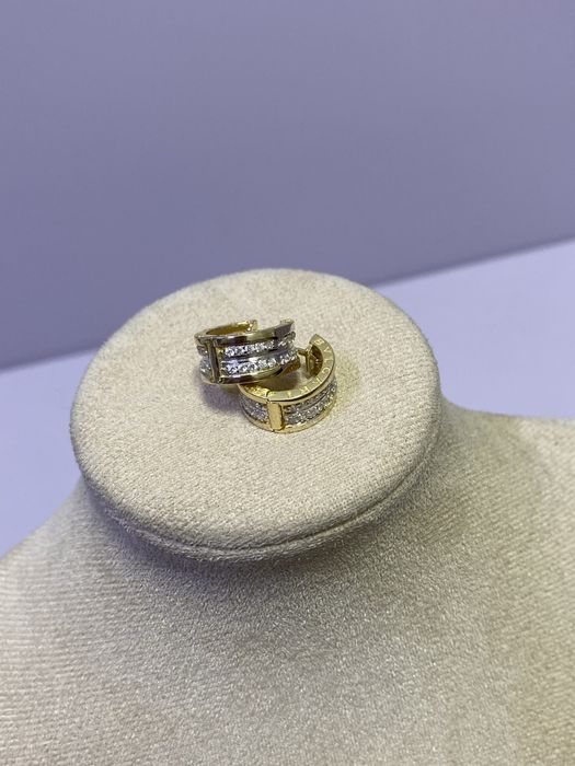 Серьги BVULGARI  из золота СТ36128